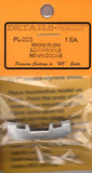 HO Scale Details West PL-303 Snow Plow Low Profile No MU Doors 1/pkg