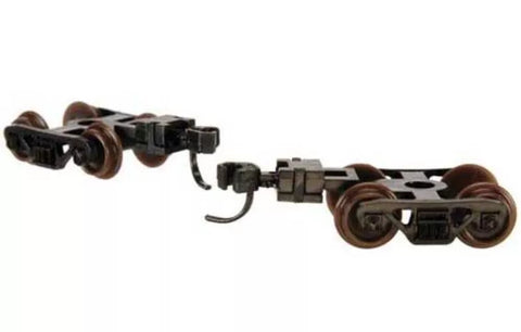N Scale Atlas 22081 70-Ton Roller Bearing Talgo Freight Trucks Extended Bolster
