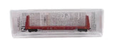 N Scale Micro Trains 54 00 451 Canadian Pacific 316414 61' 8" Bulkhead Flatcar