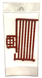 HO Scale Pikestuff 541-1008 Red Cap Tiles for Wall Tops (2) pcs