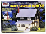 N Scale Atlas 2844 Kate's Colonial Home Building Kit