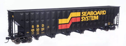 Walthers Mainline 910-56324 Seaboard System SBD 433332 73' Wood Chip Hopper