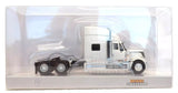 HO Brekina 85827 White 2010 International Lonestar Sleeper Semi Tractor