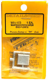 HO Scale Details West WH-163 Early EMD F-A & F-B Units Winterization Hatch