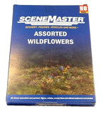 HO Scale Walthers SceneMaster 949-1096 Assorted Wildflowers Kit (250) pcs