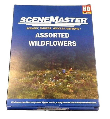 HO Scale Walthers SceneMaster 949-1096 Assorted Wildflowers Kit (250) pcs