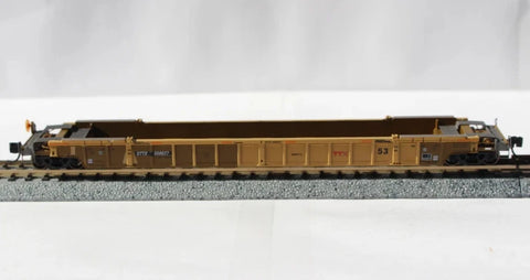 N Scale Jacksonville Terminal 772044 DTTX 658627 NSC 53' well car Class NWF13
