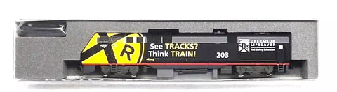 N Scale Kato 176-6039-DCC Amtrak 203 P42 Operation Lifesaver 50th w/DCC