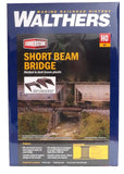 HO Scale Walthers Cornerstone 933-4528 Short-Beam Bridge Kit