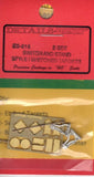 HO Scale Details West SS-914 2 Set Switch and Stand Style I w/etched Targets