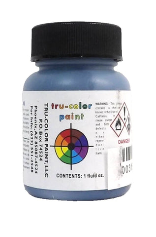 Tru-Color TCP-858 Flat D&H Delaware & Hudson Blue 1 oz Paint Bottle