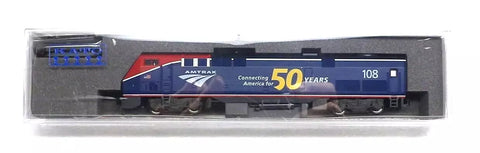 N Scale Kato 176-6037 Amtrak 108 P42 Phase VI 50th Anniversary DCC Ready