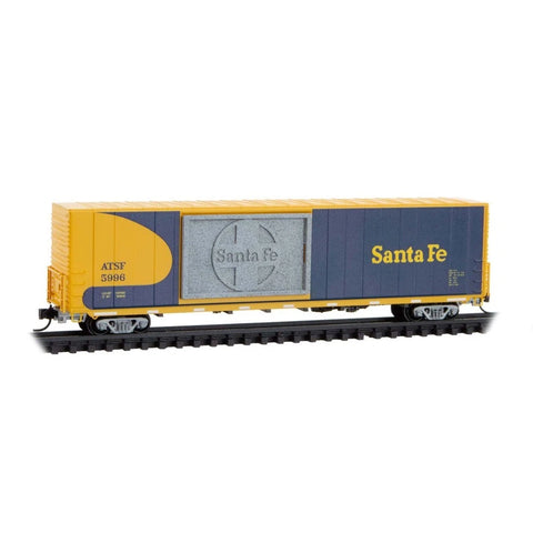 N Micro Trains 10200852 Santa Fe Honoring Mergers of Class 1 Railroads Boxcar