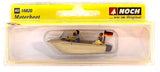 HO Scale Noch Gmbh & Co 16820 Motor Boat with Figures pkg (4)