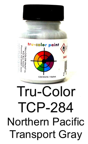 Tru-Color TCP-284 NP Northern Pacific Transport Gray 1 oz Paint Bottle