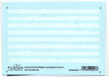 N Scale Fusion Graphics 126-160 White Freight Car Graffiti Patch Out Decal Set