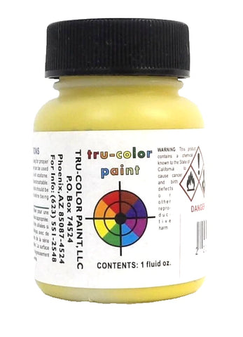 Tru-Color TCP-384 ON Ontario Northland Yellow 1 oz Paint Bottle