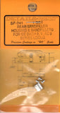 HO Scale Details West SF-241 Rear Sandfiller Housing & Sandfillers for GE Series