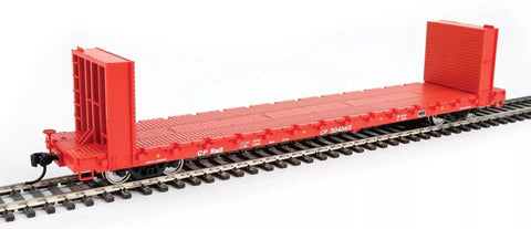 HO Scale Walthers 910-5872 Canadian Pacific CP 304665 60' PS Bulkhead Flatcar