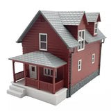 N Scale Rock Island Hobby 43101 Pre-Built Red Farmhouse