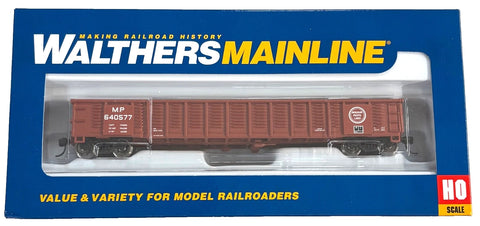 HO Walthers MainLine 910-6082 Missouri Pacific MP 640577 53' Corrugated Gondola