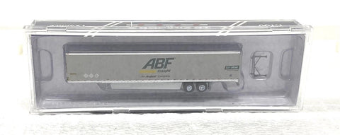 N Scale Trainworx 45393-05 ABF Freight Hyundai 53' Dry Van Semi Trailer w/Skirts