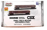 N Scale Micro Trains 983102293 Norfolk Southern 619560 CSX 915510 ex-CR Gondola