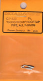 HO Scale Details West GP-325 "Gooseneck" Rooftop Pipe, All F-Units