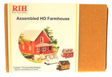 HO Scale Rock Island Hobby 42101 Pre-Built Red Farmhouse