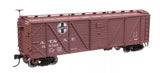 HO Walthers MainLine 910-40702 Santa Fe 124325 40' ARA Single Sheathed Boxcar