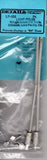 HO Scale Details West LP-455 Light Poles w/Light Heads for Yards, Industrial,ect