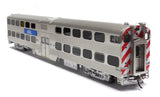 HO Atlas 20007054 Metra 8574 Nippon Sharyo Type 8500 Bi-Level Commuter Cab Coach
