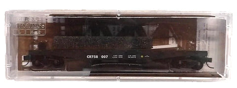 N Scale Micro Trains 045 00 790 Conrail CR 758007 50' Flatcar w/Load