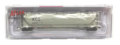 N Scale Atlas 50005682 Kansas City Southern #6016 Trinity PD5000 Covered Hopper