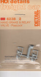 HO Scale Detail Associates 2714 Three Panel Radiator Grill, Vertical Wire Type (Copy)