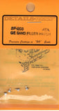 HO Scale Details West SF-203 GE Sand Filler Hatch 4/Pkg