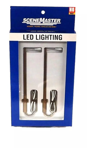 HO Walthers SceneMaster 949-4803 LED Tear Drop Style Streetlight