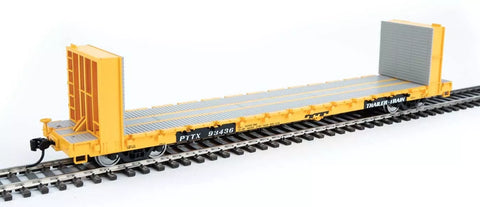 HO Scale Walthers 910-5878 Trailer Train PTTX 93436 60' PS Bulkhead Flatcar