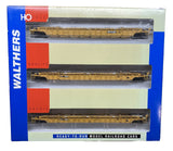 HO Walthers Gold Line 932-3942 DTTX 620630 53' NSC 3-Unit Drawbar Well Car Set