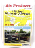 N Scale Rix Products 628-153 1930s 150' Highway Overpass Kit