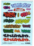 HO Scale Fusion Graphics 101-87 Graffiti Decal Set #2