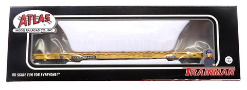 HO Scale Atlas Trainman 20007962 Trailer Train TTPX 804426 62' Bulkhead Flatcar
