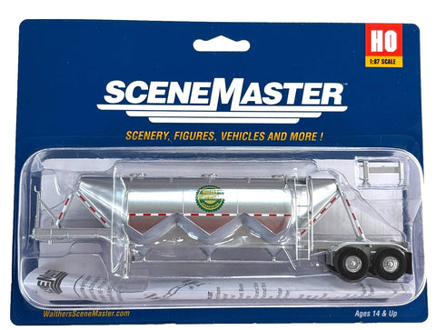 HO Scale Walthers SceneMaster 949-2623 Valley Growers Dry Bulk Semi Trailer