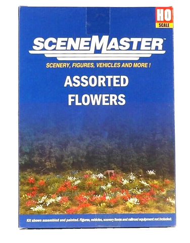 HO Scale Walthers SceneMaster 949-1095 Assorted Flowers Kit (250) pcs