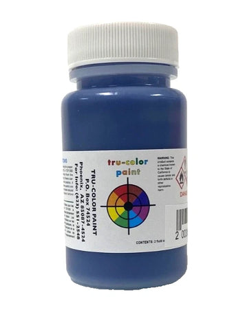 Tru-Color TCP-371-2 Con-Cor Pacer Container Blue 2 oz Paint Bottle