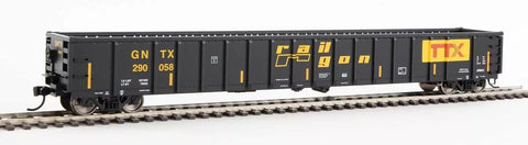 HO Scale Walthers MainLine 910-6420 GNTX #290058 68' Railgon Gondola