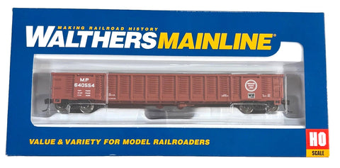 HO Walthers MainLine 910-6081 Missouri Pacific MP 640554 53' Corrugated Gondola