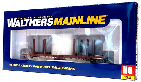 Walthers MainLine 910-50904 Milwaukee Road MILW 59605 45' Logging Flatcar