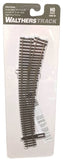 HO Scale Walthers 948-83068 Code 83 Right Hand 24 and 36" Radi Curved Turnout