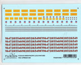 N Scale Fusion Graphics UPRR102-160 Union Pacific Locomotive Patching Decal Set